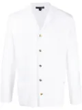 Lardini spread-collar long-sleeved shirt - White