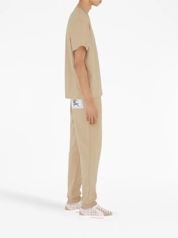 Tシャツ・カットソー Burberry SS24 Khaki poplin shirt (8089484 B9318) BURBERRY: shirt in stretch cotton poplin - Beige | Burberry