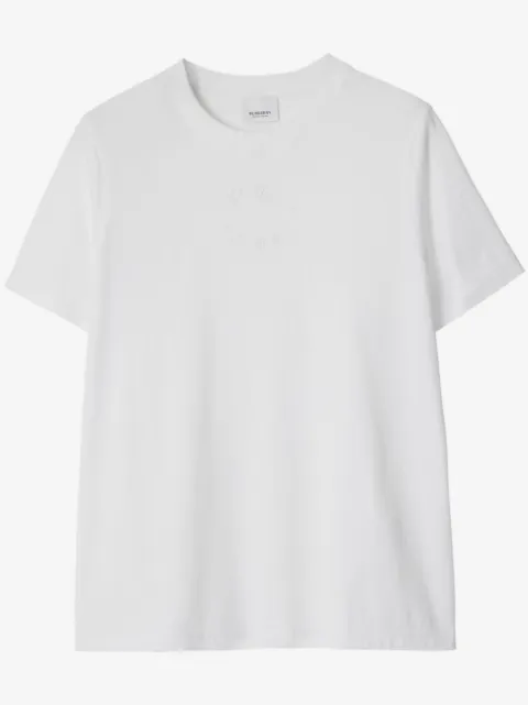 Burberry tonal embroidered-logo T-shirt