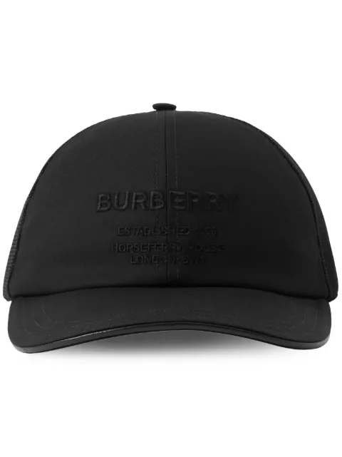 Burberry embroidered-logo detail baseball cap