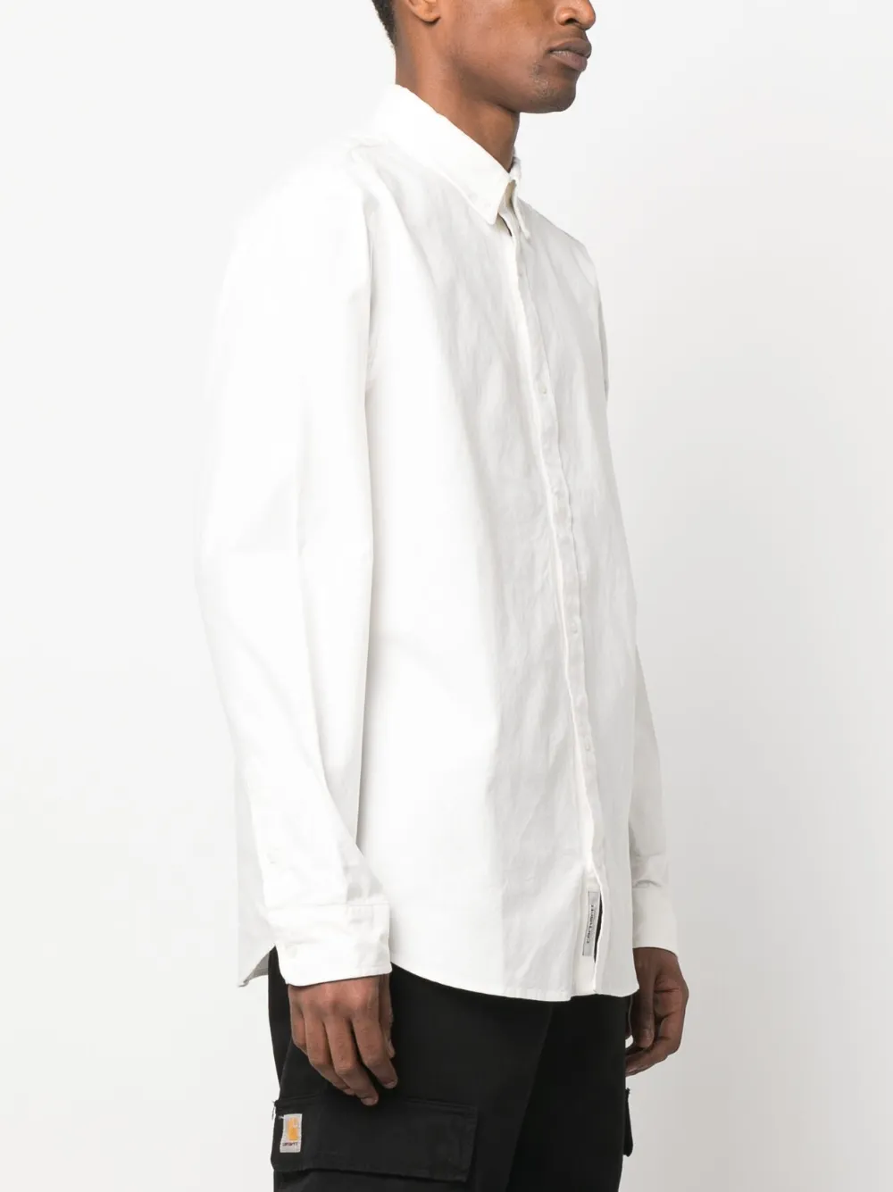 Carhartt WIP Shirt met knoopsluiting Wit