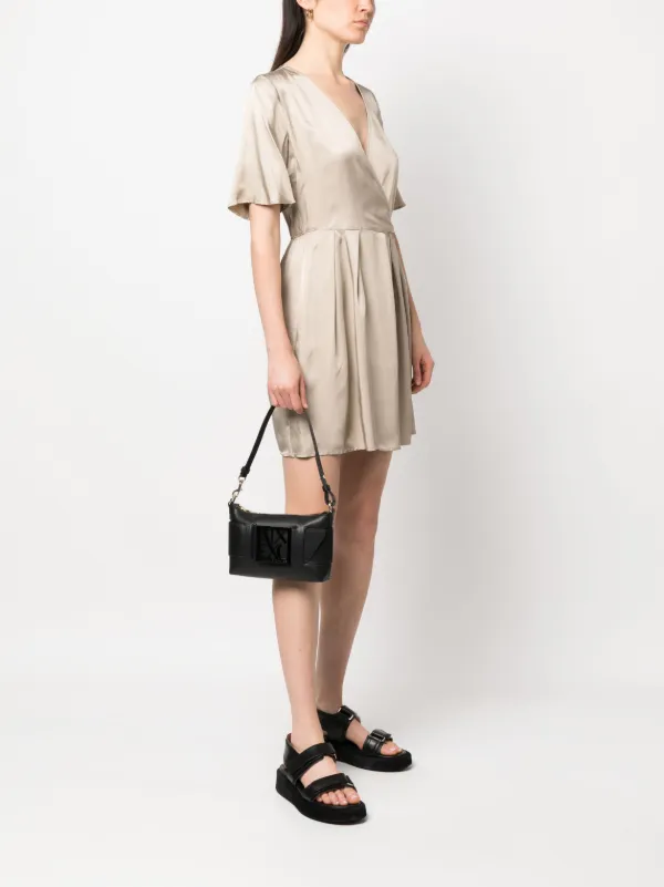 chinese dress ladies Armani Exchange Pure Silk Mini Slip Dress - XS/S main image 0