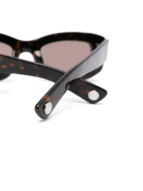 Études Studio square tortoiseshell-frame sunglasses