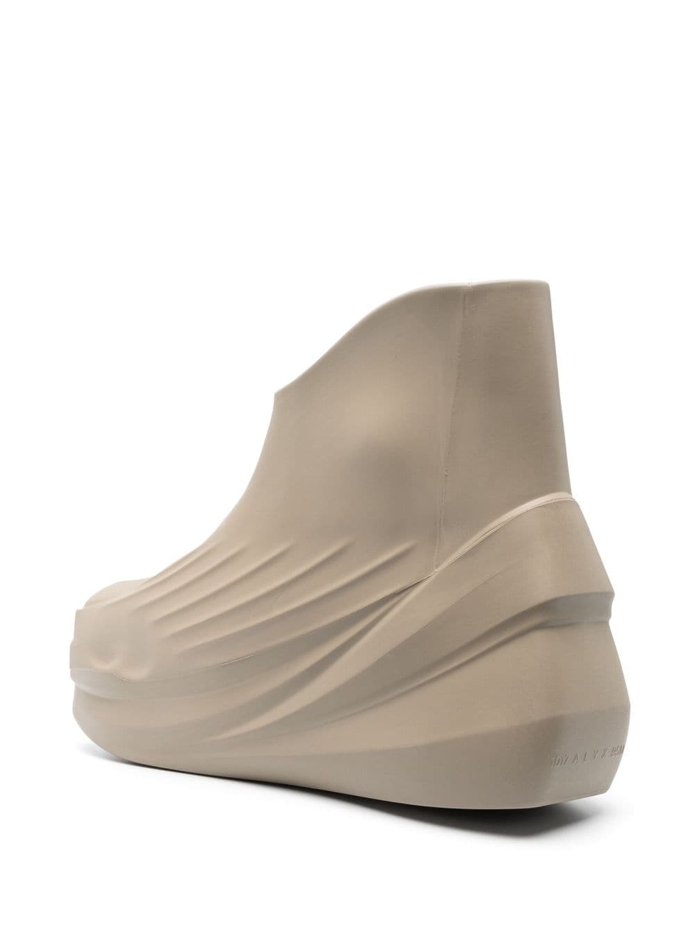 Shop Alyx Mono Ankle Wedge Boots In Neutrals