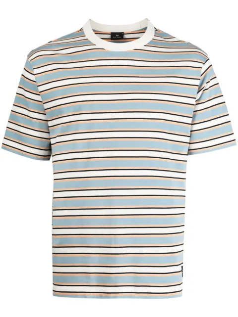 stripe-print cotton T-Shirt
