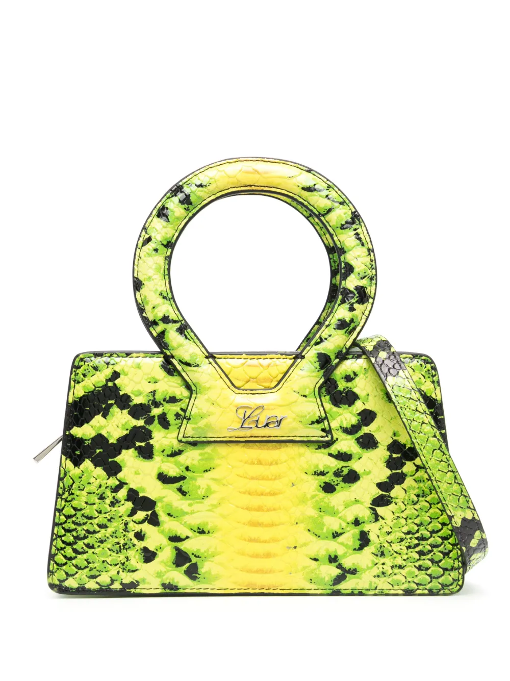 Luar "onestr" Pony Hair Sneakers In Green