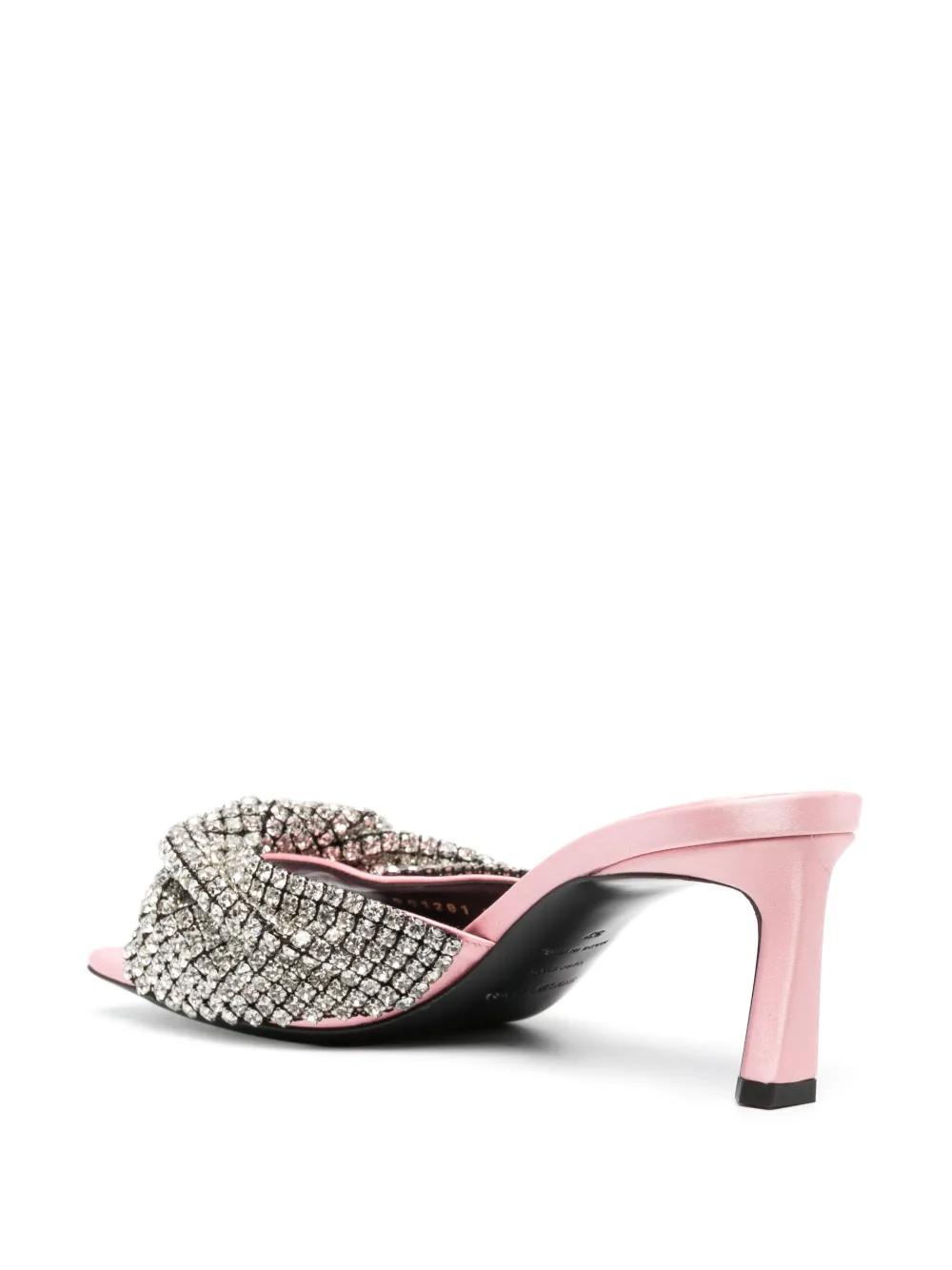 Sergio Rossi crystal-embellishment mules | Smart Closet