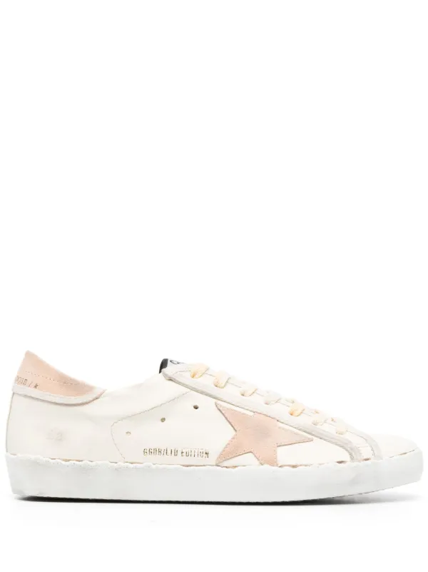 golden goose super star leather sneakers