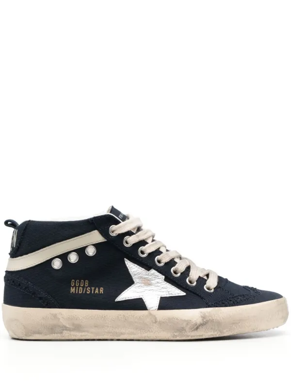 Golden goose mid store star navy