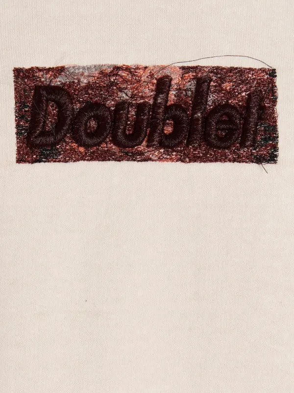 Doublet ロゴ パーカー | ホワイト | FARFETCH JP