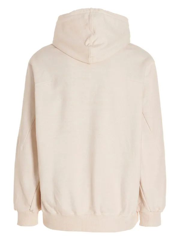 DOUBLET ダブレット ロゴプルオーバーパーカー ホワイト Doublet ロゴ パーカー | ホワイト | FARFETCH JP