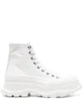 Alexander McQueen Tread Slick boots - White
