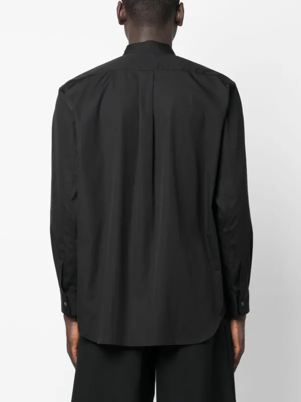 Comme Des Garçons Shirt ロングスリーブ シャツ | ブラック Comme Des Garçons Shirt ロングスリーブ シャツ | ブラック