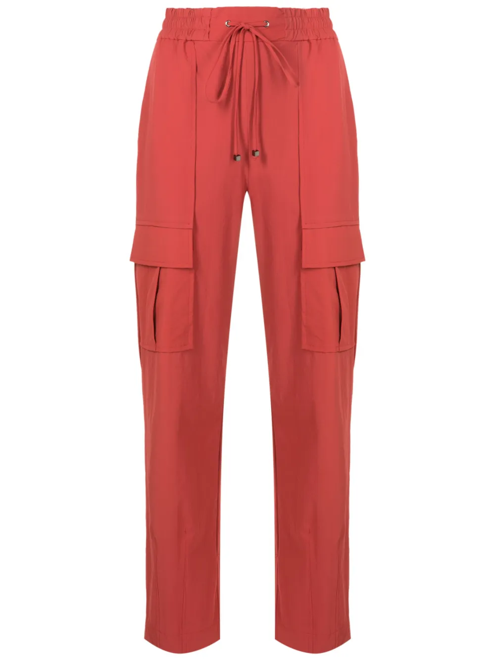 Alcaçuz Gil Straight-leg Trousers In Red