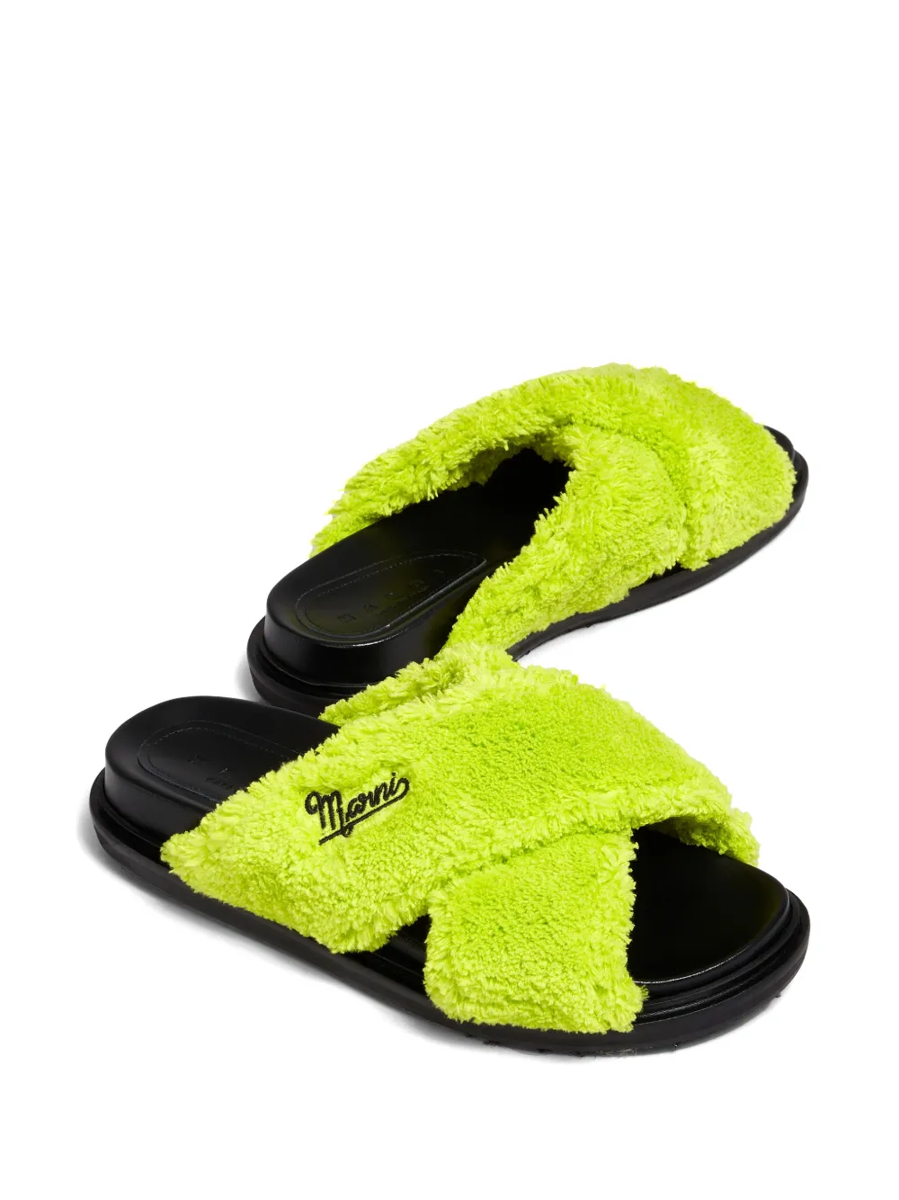 Neon yellow discount fluff yeah slide