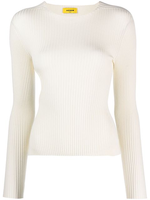 AERON Zero cut-out knit jumper