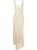 AERON asymmetric layered dress - Neutrals