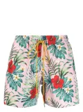 RHUDE Hawaian swim trunk - Pink