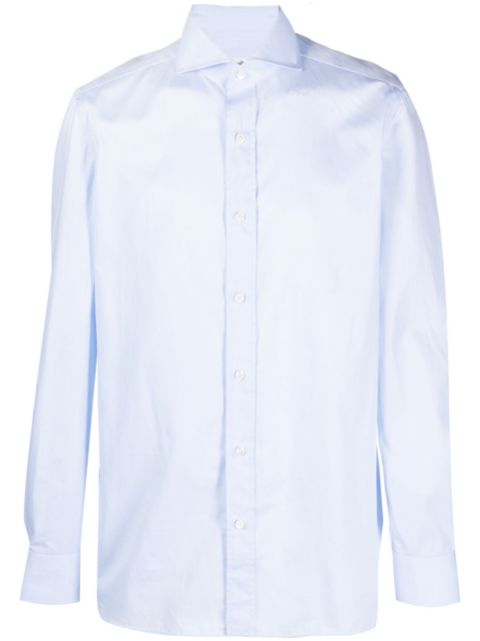 Borrelli long-sleeve cotton shirt