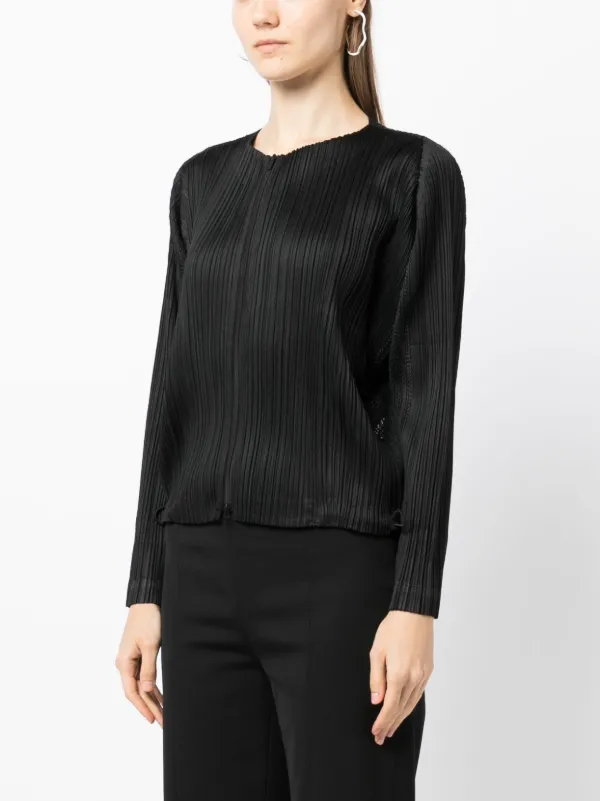 Pleats Please Issey Miyake Flick Plissé zip-up Cardigan - Farfetch