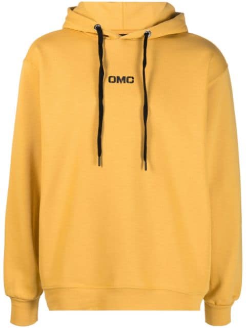 Omc - slogan-print drawsting hoodie