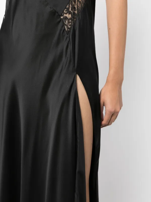 lace and velvet prom dress Portia and Scarlett PS24044 Long Lace Velvet Formal Prom Dress main image 1