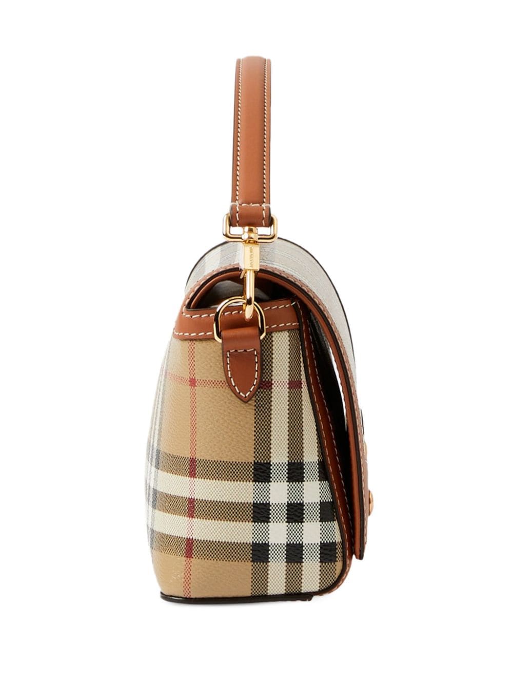 Burberry check-pattern Top Handle Bag - Farfetch