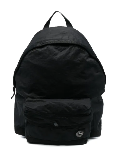 Stone Island Junior Zaino logo-patch backpack