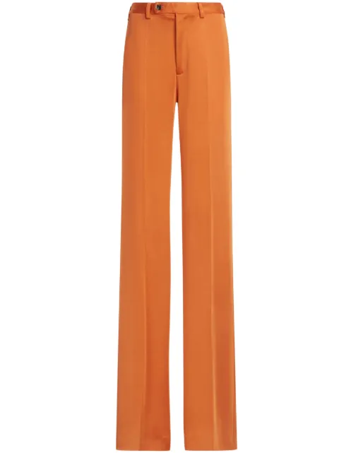 Marni pressed-crease straight-leg trousers