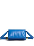 Marni Prisma leather shoulder bag - Blue