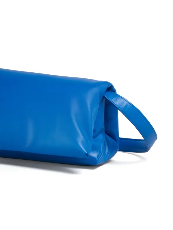 Marni Prisma レザーショルダーバッグ | ブルー | FARFETCH JP
