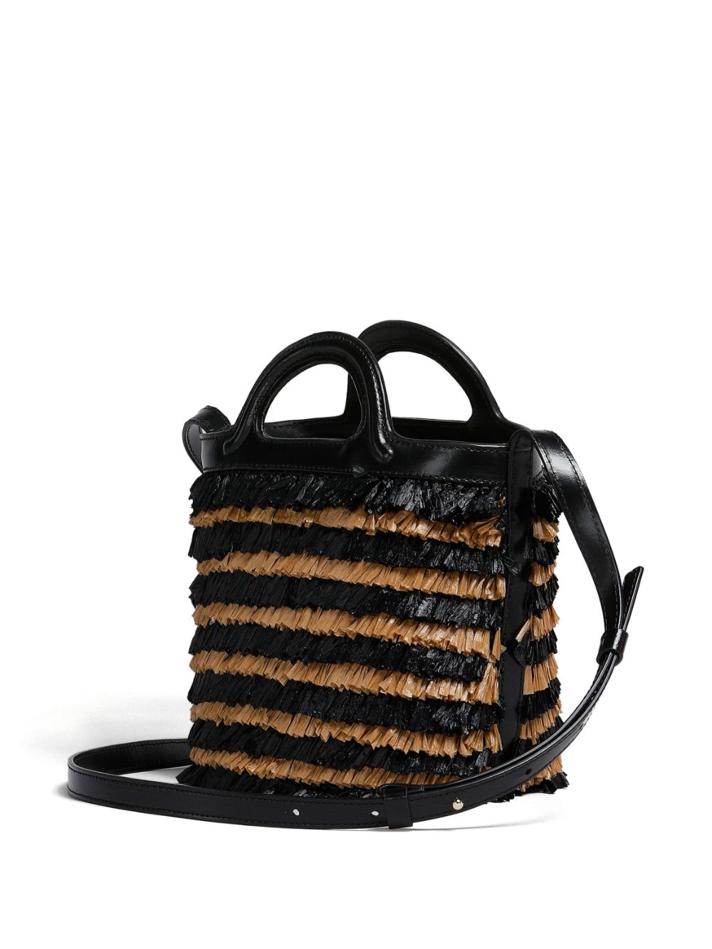 Marni mini fringe bucket bag Women