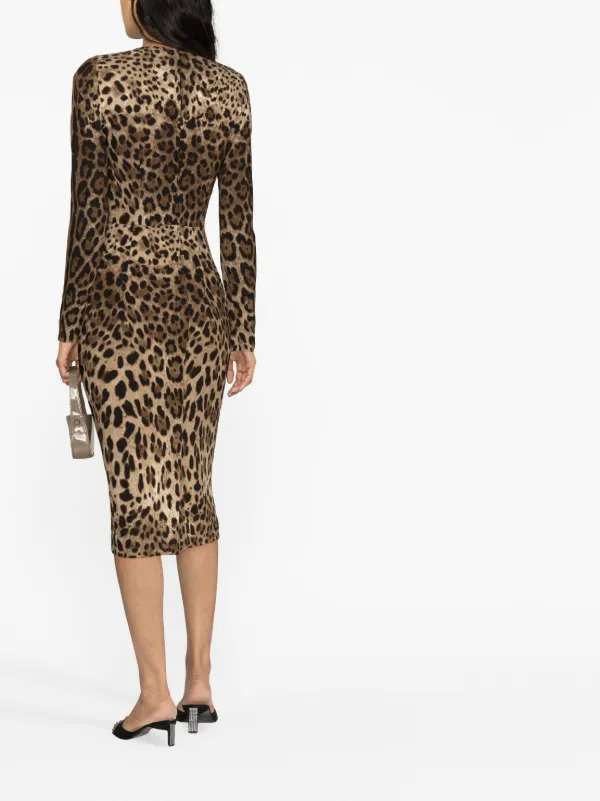 Dolce & Gabbana leopard-print Dress - Farfetch