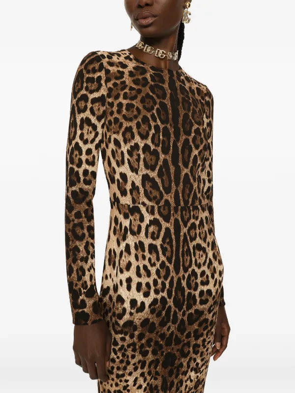 long sleeve leopard print dress Long Sleeve Slim Leopard Print Maxi Dress for Women with Empire Waistline and Hooded Collar, Floor-Length Bohemian Style Winter Dress from Dhgate Basic & Casual Dresses