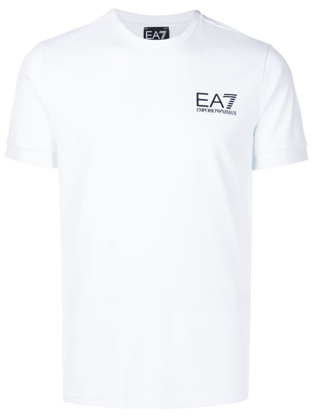 Ea7 Emporio Armani logo-print short-sleeve T-shirt - Farfetch