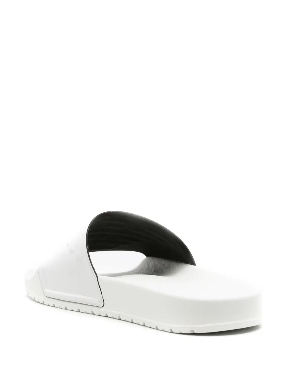 Emporio Armani Logo-debossed Moulded-footbed Slides