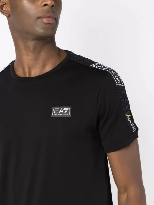 Ea7 tape t deals shirt