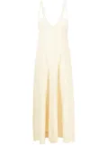 AERON SASHA linen-blend maxi dress - Neutrals