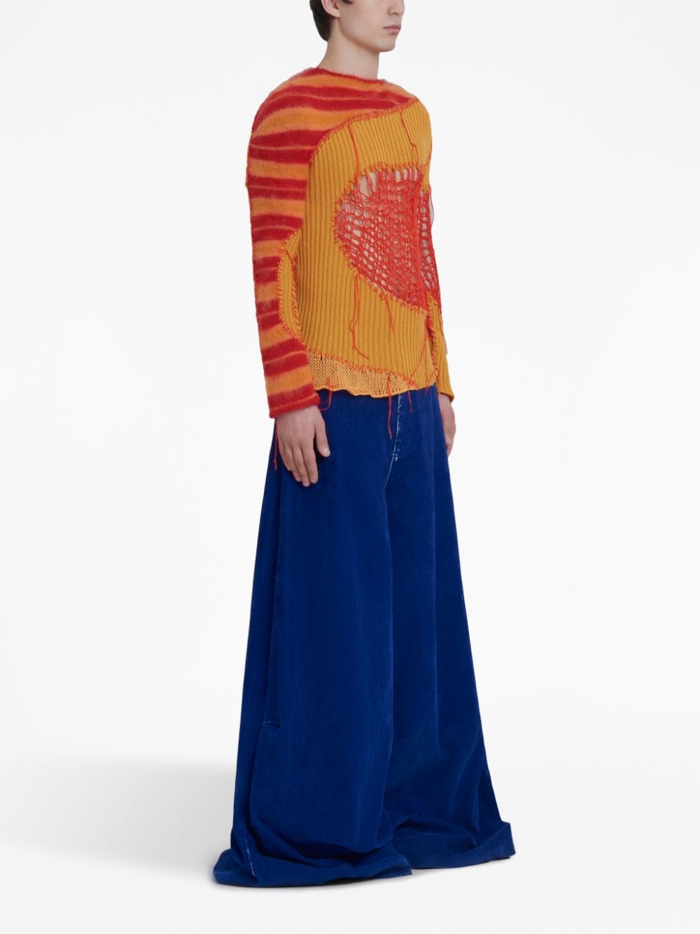 Marni Sweater met ronde hals - Oranje