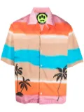 BARROW palm tree-print shirt - Pink