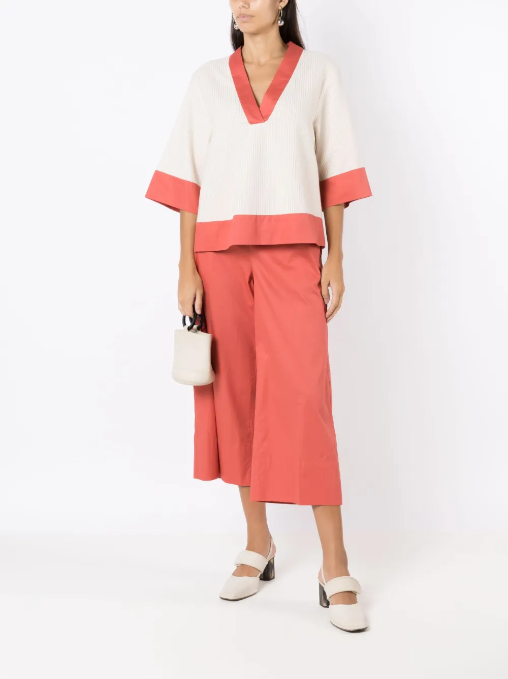 Alcaçuz Straight broek - Rood
