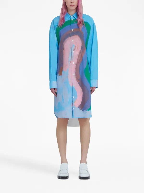 ワンピース MARNI Woman Dress Blue ABMD0111Q1UFH440 MXB84 Women's Dresses | Official Online Store | Marni