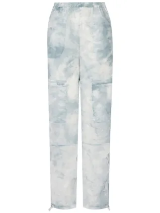 Emporio Armani タイダイ ストレートパンツ - Farfetch