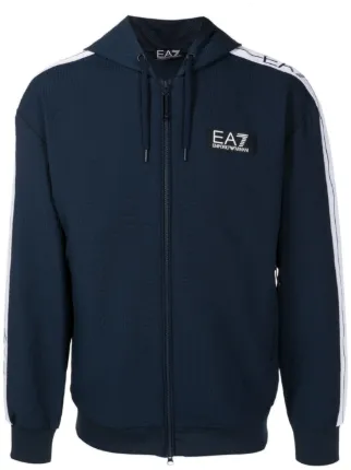 Ea7 best sale navy hoodie