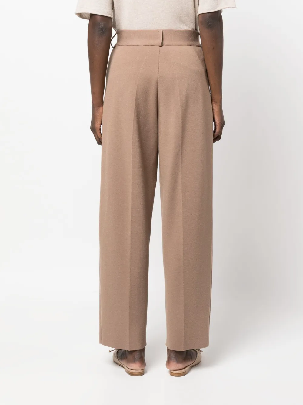 Aeron Madeleine Knitted Trousers In Brown