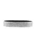 Dolce & Gabbana Kids crystal-embellishment adjustable-fit belt - Silver