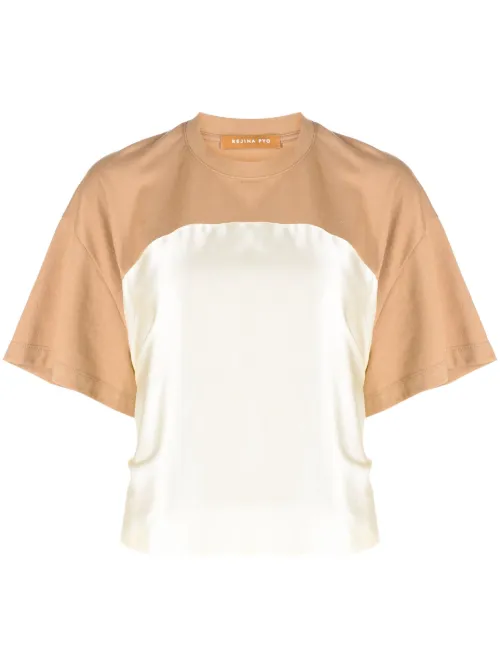 T-shirt Wynne à design bicolore - Rejina Pyo - Modalova