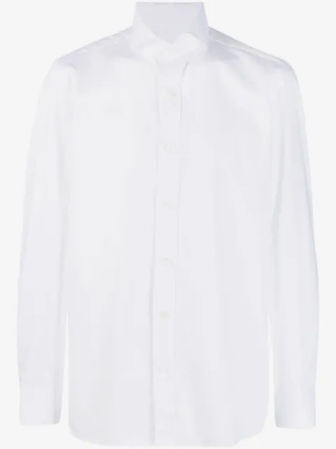 Luigi Borrelli camisa con cuello italiano