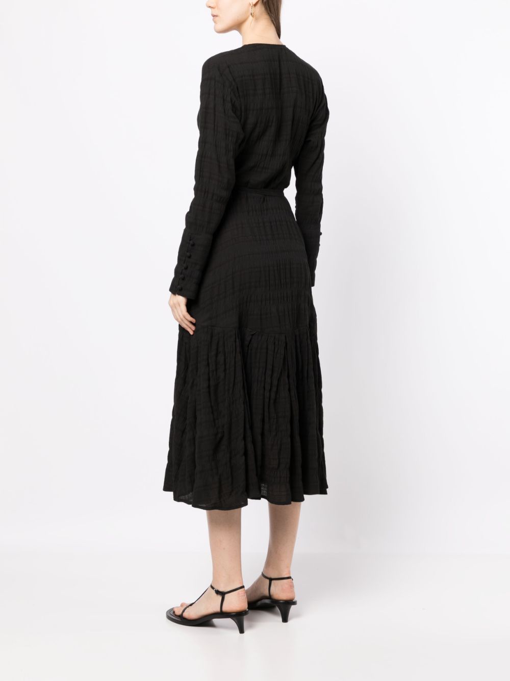 Shop Rejina Pyo Irena Wrap Dress In Black