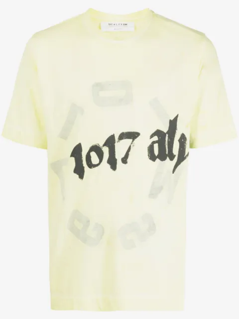 1017 ALYX 9SM logo-print detail T-shirt
